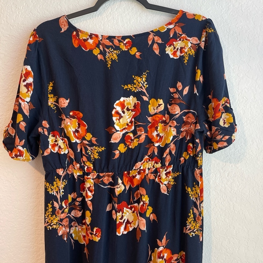 Isabel Maternity Floral Maxi Dress - Picture 4 of 7